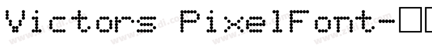 Victors PixelFont字体转换